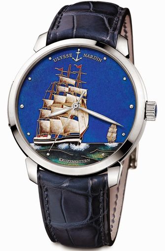 Cheap Ulysse Nardin 8150-111-2 / KRUZ Classico Enamel Replica watches